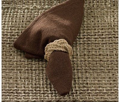 Tweed Napkin - Espresso on Sale