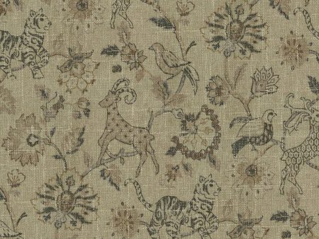 P K Lifestyles On Safari - Toast 410662 Fabric Swatch For Cheap