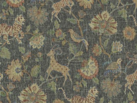 P K Lifestyles On Safari - Onyx 410660 Upholstery Fabric Discount