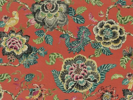 P K Lifestyles Summer Palace - Paprika 411430 Upholstery Fabric Fashion