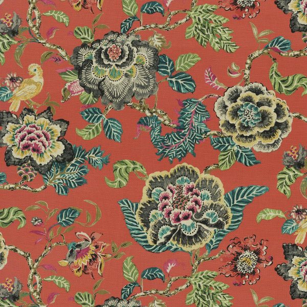 P K Lifestyles Summer Palace - Paprika 411430 Upholstery Fabric Fashion