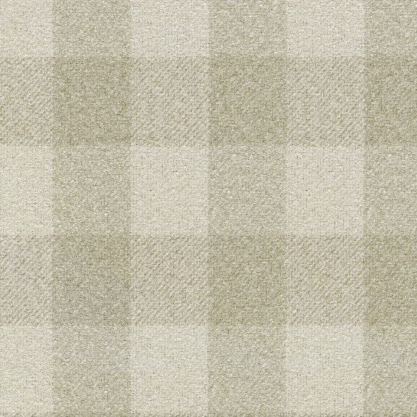 P K Lifestyles Check Box - Flax 411453 Upholstery Fabric Online