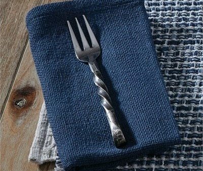 Tweed Napkin - Denim Discount