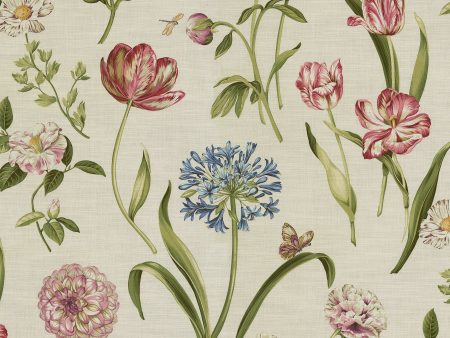 Waverly Escape to Eden - Parchment 682271 Fabric Swatch Sale