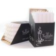 10  Twilight Dinner Candles - White Sale