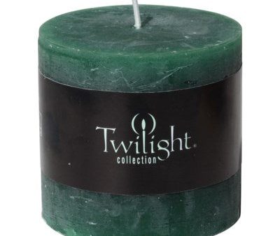 3  x 3  Scented Twilight Pillar Candles - Pine Online Sale