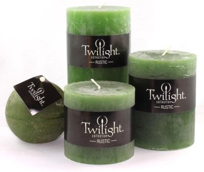 3  x 6  Unscented Twilight Pillar Candles - Pinegrove Sale