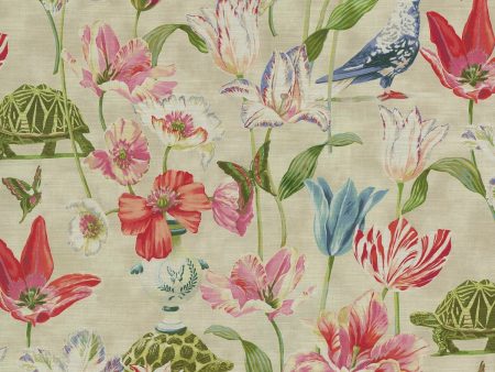 P K Lifestyles Enchanted Garden - Primavera 150050 Fabric Swatch Sale