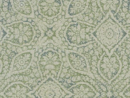 P K Lifestyles Damask Foliage - Spring 411501 Upholstery Fabric Supply