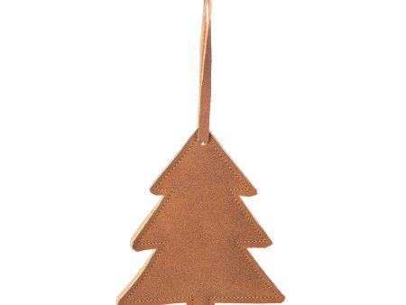 Faux Leather Tree Ornament Hot on Sale