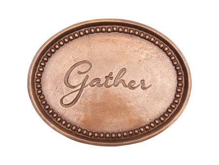 Gather Metal Platter For Cheap