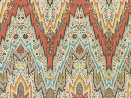 Williamsburg Bray Flamestitch - Nectar 750690 Fabric Swatch Discount