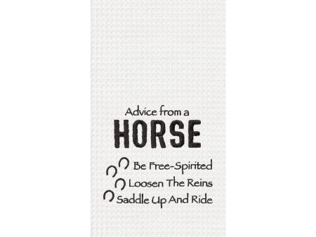 Advice From A Horse Kitchen Towel Cheap