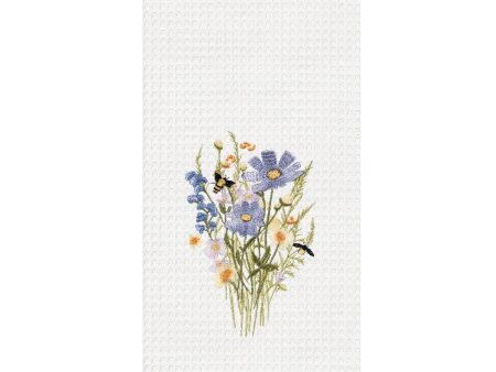 Honey Bee and Blue Kitchen Towel For Discount