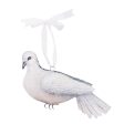 Metal & Capiz Dove Ornament Supply