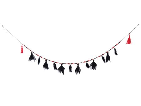 Feather & Eyeballs Garland Online now