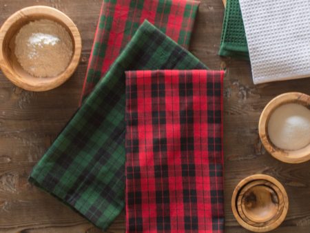 Tea Towel - Dunroven House Plaid Series Online Sale