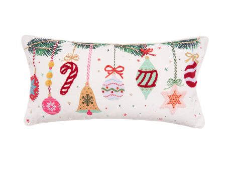 Vintage Ornament Pillow Supply