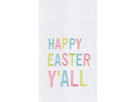 Happy Easter Y all Kitchen Towel For Discount