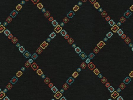 P K Lifestyles Diamond Jewel Embroidery - Canyon 471132 Upholstery Fabric on Sale