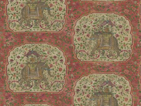 Villa D Ascoli Tusk - Ruby 570090 Fabric Swatch Sale