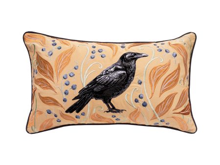 Crow and Berry Indoor Outdoor Lumbar Pillow Online now