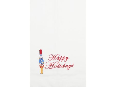 Happy Holidays Guest Towel Fashion