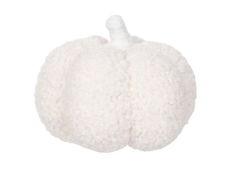 White Sherpa Pumpkin Figurine Supply