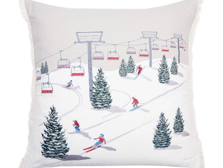 Winter Slopeside Indoor Pillow Fashion