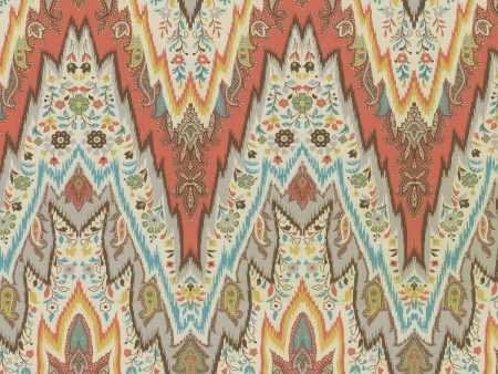 Williamsburg Bray Flamestitch - Nectar 750690 Upholstery Fabric Online now