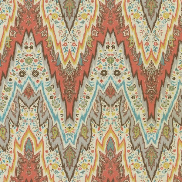 Williamsburg Bray Flamestitch - Nectar 750690 Upholstery Fabric Online now