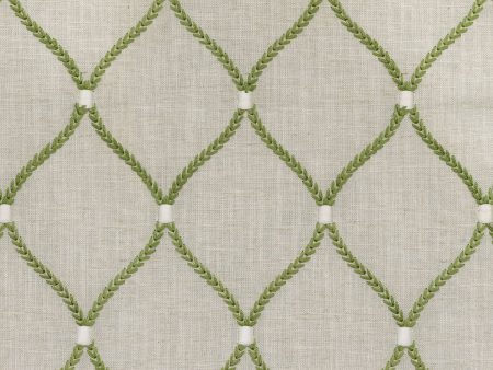 Williamsburg Deane Embroidery - Fern 700502 Fabric Swatch Sale