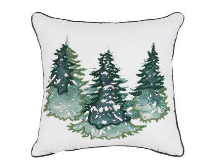 Evergreen Trees Pillow Sale