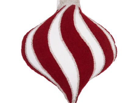 Red Ornament Shaped Pillow Discount