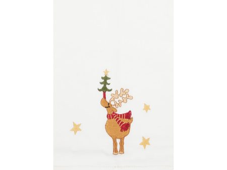 Pat Olson s Reindeer Guest Towel on Sale