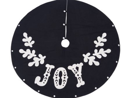 Nordic Joy Onyx Tree Skirt Sale