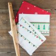 Seasonal Towel Set of 3 - Christmas Lights Online now