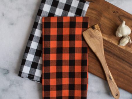 Tea Towel - Dunroven House Black Buffalo Check Series Discount