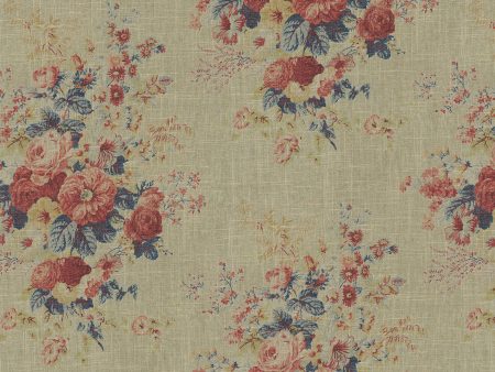 Villa D Ascoli Royal Bloom - Indienne 570081 Fabric Swatch Cheap