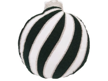 Green Ornament Shaped Pillow For Discount