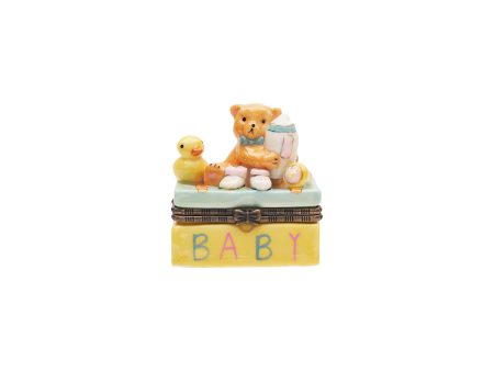 Porcelain Hinged Baby s Toy Box Online Hot Sale