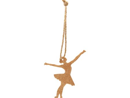 Gold Ballerina Ornament Supply