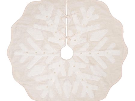 White Christmas Tree Skirt Online now