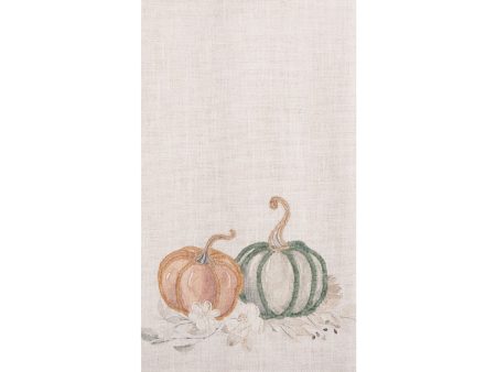 Autumn Fields Pumpkin Kitchen Towel Supply