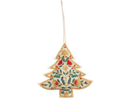 Beaded Tree Ornament Online now