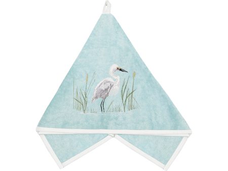 White Egret Terrycloth Guest Towel Online Hot Sale