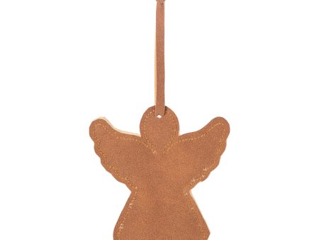 Faux Leather Angel Ornament Online Sale