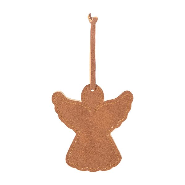 Faux Leather Angel Ornament Online Sale