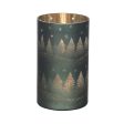 Large Pine Tree Candle Holder Discount