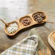 Olive Wood Three Section Tray Online Hot Sale